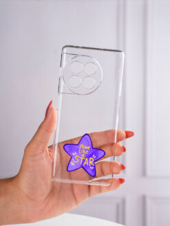 Alternative view of Pointed Star Serves Transparent Printed Mobile Case for Oneplus 11R (5G)