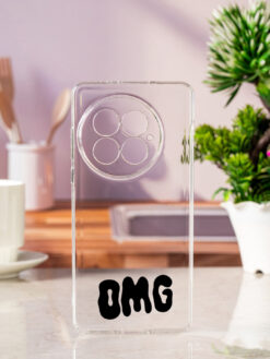 Oh My God/Goodness Transparent Printed Mobile Case for Oneplus 13 (5G)