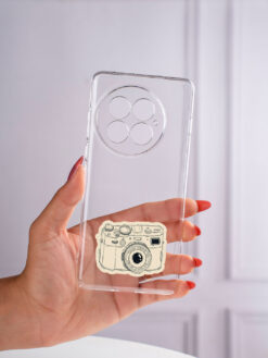 Alternative view of Peace Love Music Transparent Printed Mobile Case for Oneplus 13 (5G)