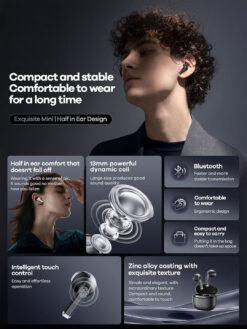 Alternative view of Zapvi Wireless Earbuds