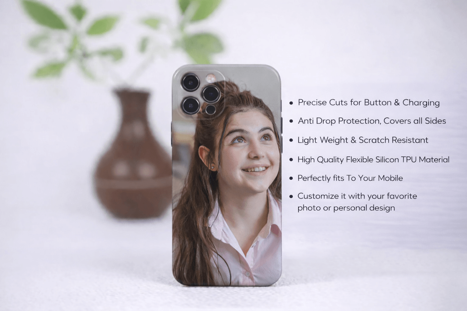 Custom Soft Silicone Case for Apple Iphone 17 Pro Max Zapvi