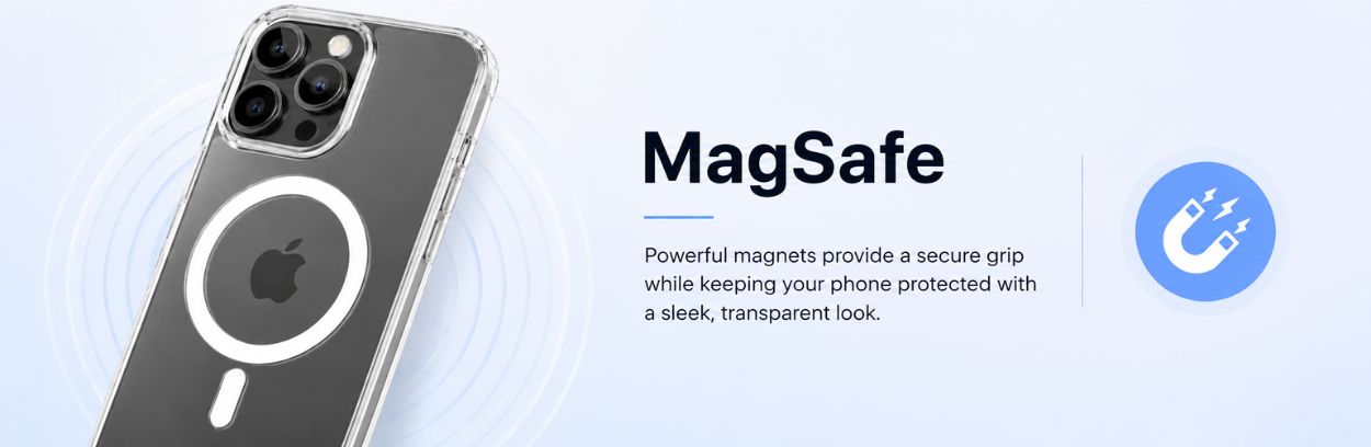 Crystal Clear Anti-Yellow Scratch Resistant MagSafe Compatible Case for Apple Iphone 15 Plus 4 Crystal Clear Anti-Yellow Scratch Resistant MagSafe Compatible Case for Apple Iphone 15 Plus Zapvi